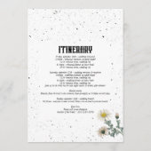 Schwarze Rose Crows Hochzeitreise Programm (Rückseite)