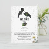 Schwarze Rose Crows Hochzeitreise Programm (Stehend Vorderseite)