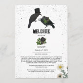 Schwarze Rose Crows Hochzeitreise Programm (Vorderseite)