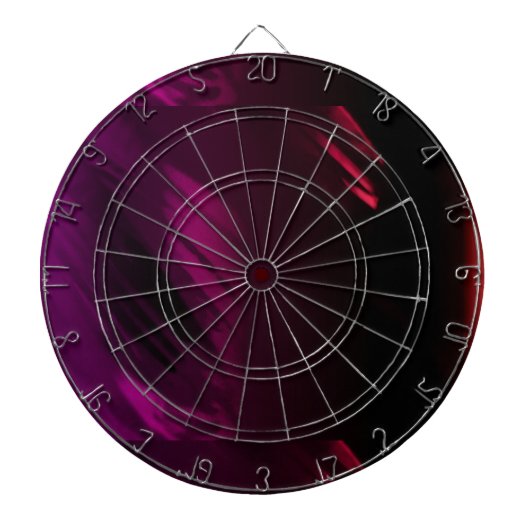 Schwarze Rose Dartscheibe (vorne)