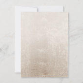 Schwarze Rose Einladung (Rückseite)