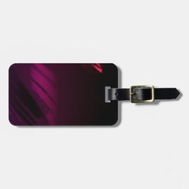 Schwarze Rose Gepäckanhänger