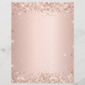 Schwarze Rose Gold Rezept Kochbuch Seite einfügen (Vorderseite)