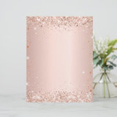 Schwarze Rose Gold Rezept Kochbuch Seite einfügen (Stehend Vorderseite)