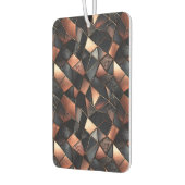 Schwarze Rose Gold Tiles Autolufterfrischer (Links)