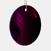 Schwarze Rose Keramikornament (Rechts)