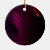 Schwarze Rose Keramikornament (Vorne)