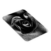 SCHWARZE ROSE MAGNET (Rechte Seite)