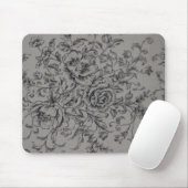 Schwarze Rose Mousepad (Mit Mouse)