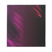 Schwarze Rose Notizblock (Vorderseite)