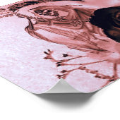 SCHWARZE ROSE POSTER (Ecke)