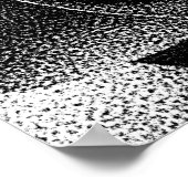SCHWARZE ROSE POSTER (Ecke)