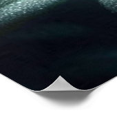 Schwarze Rose Poster (Ecke)