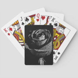 Schwarze Rose Spielkarten