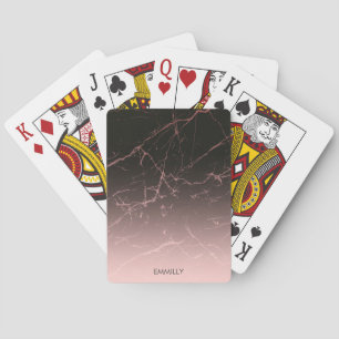 Schwarze Rose Spielkarten