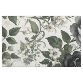 Schwarze Rose Stoff (Fat Quarter (45,7 x 55,9 cm))