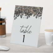 Schwarze Rose Tabelle 1 Zeichen Sockelschild (In SItu)