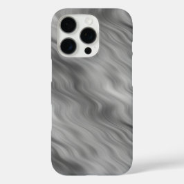 Schwarze Rose Wavy Textur iPhone 16 Pro Hülle