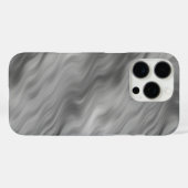 Schwarze Rose Wavy Textur Case-Mate iPhone Hülle (Rückseite (Horizontal))