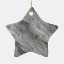 Schwarze Rose Wavy Textur Keramikornament