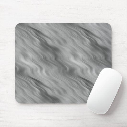 Schwarze Rose Wavy Textur Mousepad (Mit Mouse)