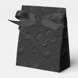 Schwarze Rosen Blumen Geschenkschachtel