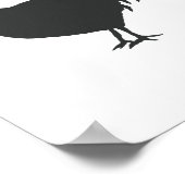 Schwarze Roster Malerei Bauernhaus Dekoration Kuns (Ecke)