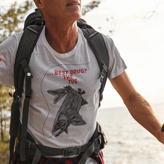 SCHWARZE ROTE FANGMASCHINE T-Shirt