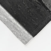 Schwarze, rote und weiße fleecedecke (Ecke)