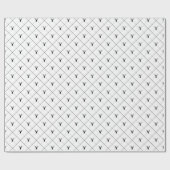 SCHWARZE ROTWILD-RAUTE GESCHENKPAPIER (Flach)