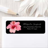 Schwarze Rücksendeadresse des tropischen hawaiiani (Insitu)