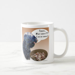 Schwarze Russische Terrier Türkei Kaffeetasse