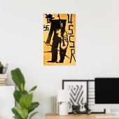 SCHWARZE RUSSLAND POSTER (Heimbüro)