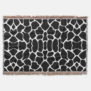 Schwarze Safari-Giraffe Decke
