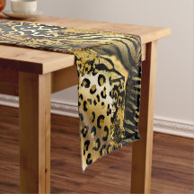 Schwarze Safari-Muster für Wildtierhaut