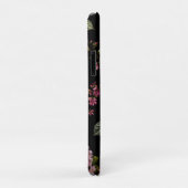 Schwarze Samt-Rose Case-Mate iPhone Hülle (Hinten/Rechts)