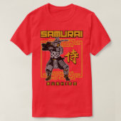 SCHWARZE SAMURAI T-Shirt (Design vorne)
