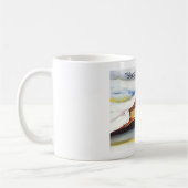 Schwarze Sand-Insel durch Rayhart Kaffeetasse (Links)