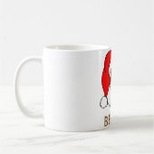 Schwarze Sankt Kaffeetasse (Links)