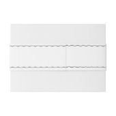 Schwarze Scallop Border Landscape Bor Band (Rückseitenbeispiel)