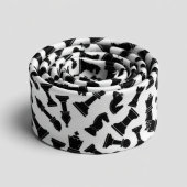 Schwarze Schachfiguren Krawatte