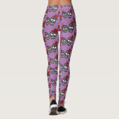 Schwarze Schädel Duo Thunder_Cove Leggings (Rückseite)