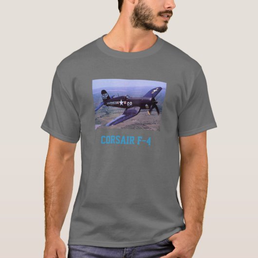SCHWARZE SCHAF-GESCHWADER DES SEERÄUBER-F-4U T-Shirt (Vorderseite)