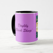 ` Schwarze Schaf-' Taglilie Tasse (Vorderseite Links)