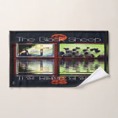 Schwarze Schafe Badhandtuch Set (Handtuch)