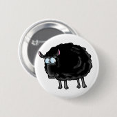 Schwarze Schafe Button (Vorne & Hinten)