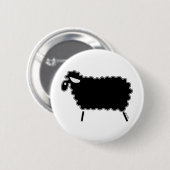 Schwarze Schafe Button (Vorne & Hinten)