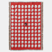 Schwarze Schafe Decke (Vorderseite Vertikal)