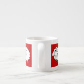 Schwarze Schafe Espressotasse (Rückseite)