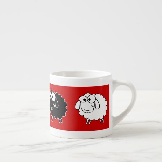 Schwarze Schafe Espressotasse (Rechts)